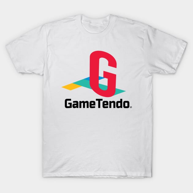 GameTendo 69 Video Game System 90's 2000's Knock Off Brand Logo Parody T-Shirt by blueversion